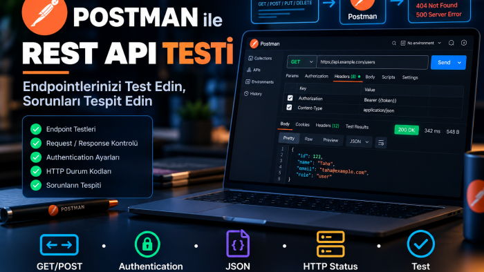 REST API'nizi Postman ile test edebilirim