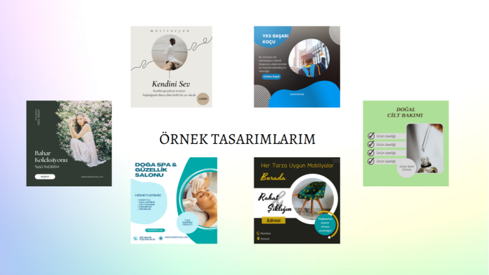 profesyonel olarak sosyal medya tasarımlarınızı yaparım