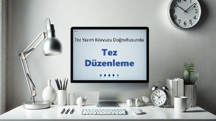 kılavuza göre tez düzenleme desteği sunuyorum