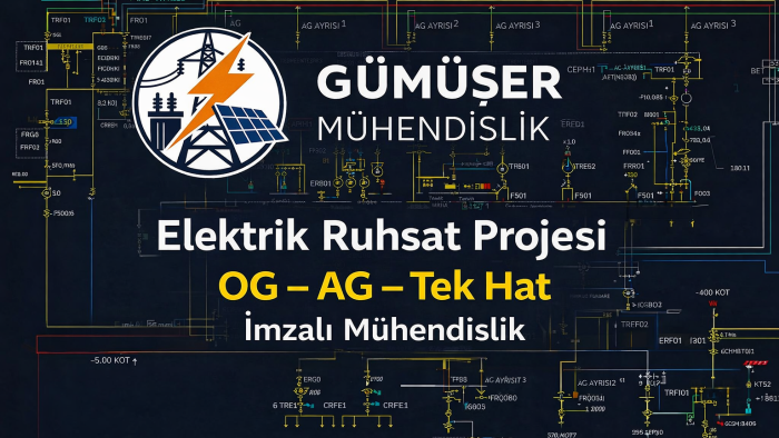 elektrik ruhsat projesi çizimi ve hesapları yaparım