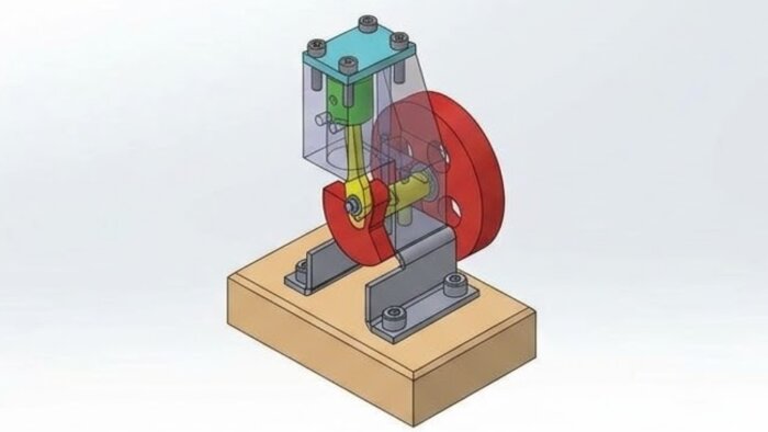 Solidworks ile 3D modelleme ve mekanik tasarımı yaparım