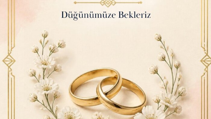 davetiye tasarımı yapıyorum