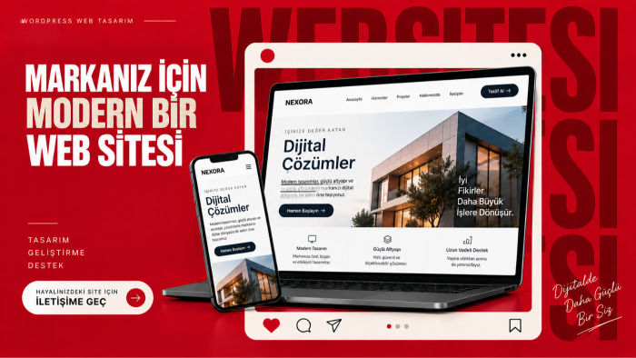 profesyonel WordPress web sitesi tasarlarım