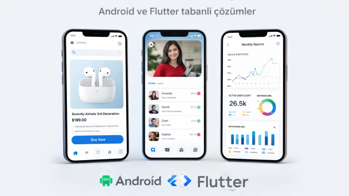 kullanıcı dostu mobil uygulamalar tasarlar ve geliştiririm