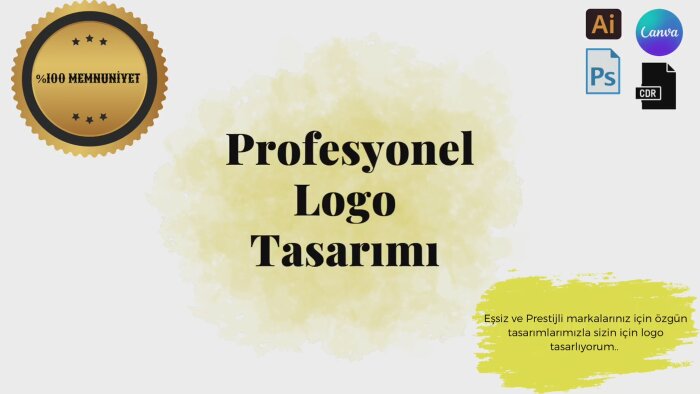 siz ve firmalarınız için eşsiz logo tasarlıyorum