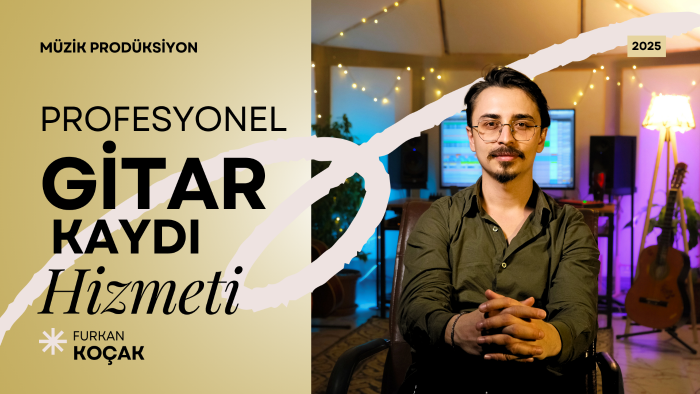 akustik gitar kaydı alabilirim