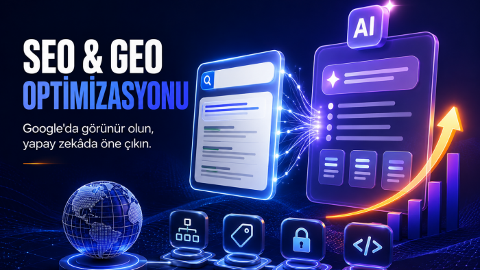 web sitenizi SEO ve GEO ile güçlendiriyorum