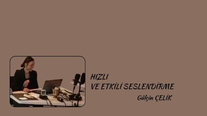 farklı stillerde seslendirme yapabilirim