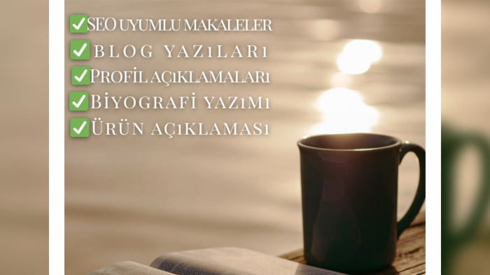 SEO uyumlu makale yazarım