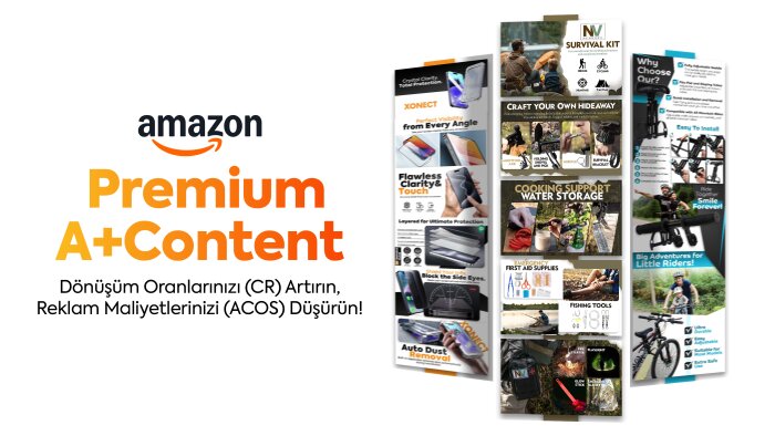 amazon ürünlerinize a content tasarımları yaparım
