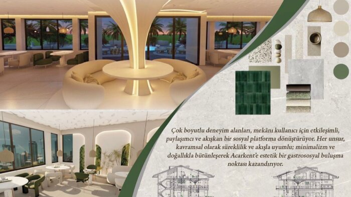mimari pafta ve sunum renklendirme yapıyorum