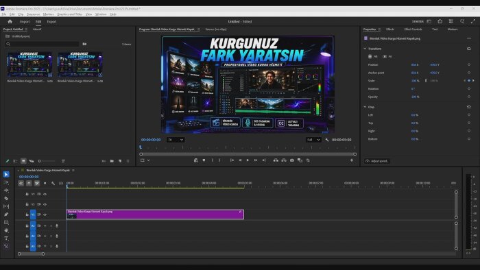 Reels, Shorts ve YouTube için profesyonel kurgu yaparım