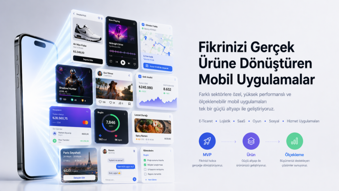 isteğiniz doğrultusunda mobil uygulamalar geliştirebilirim