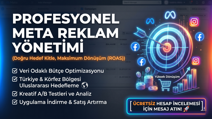 hedef kitle odaklı Meta reklamları kurgularım