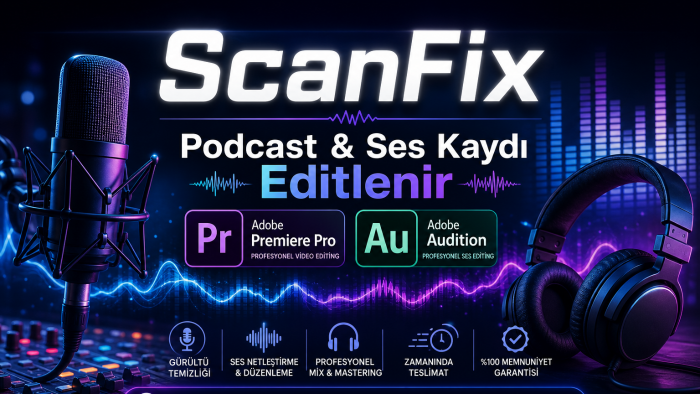 Adobe Premiere Pro ile ses kayıtlarınızı düzenleyebilirim