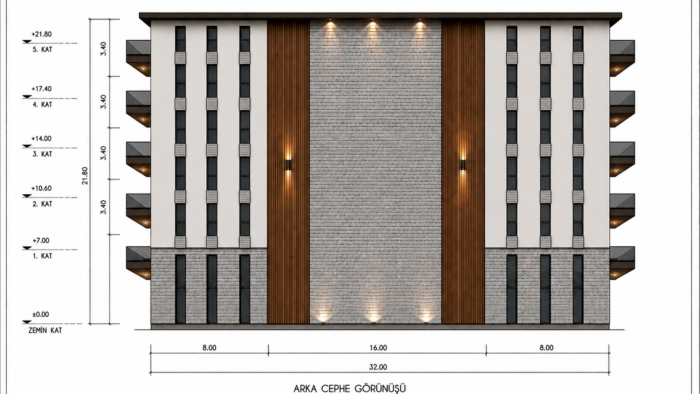 plan - kesit - görünüş çizimi yapıyorum