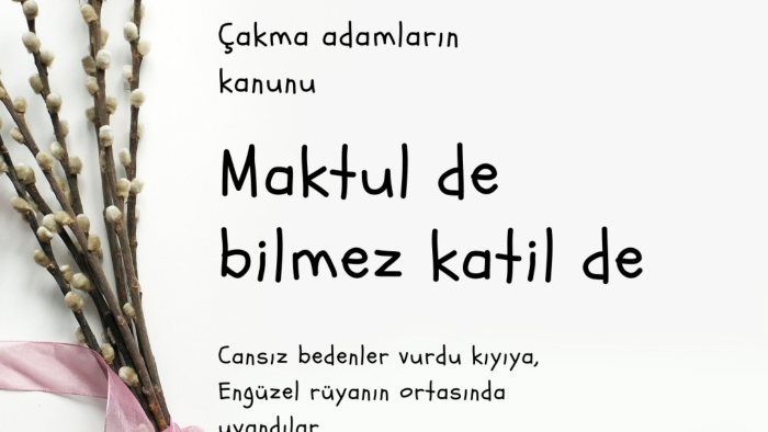 derin sözcükler içeren şiirler yazarım