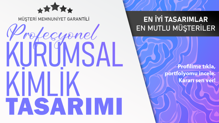 profesyonel kurumsal kimlik tasarlarım