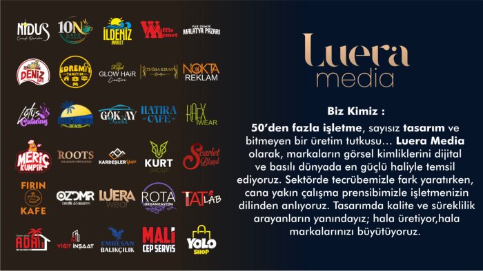 kurumsal logonuzu yapıyorum