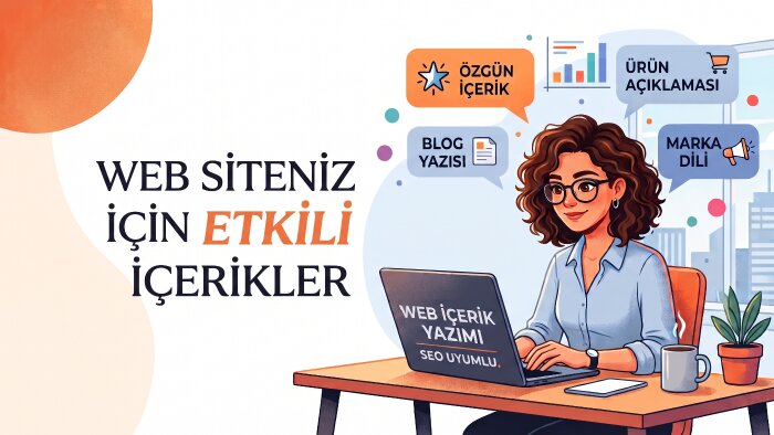 SEO uyumlu ve özgün web sitesi içerikleri hazırlarım