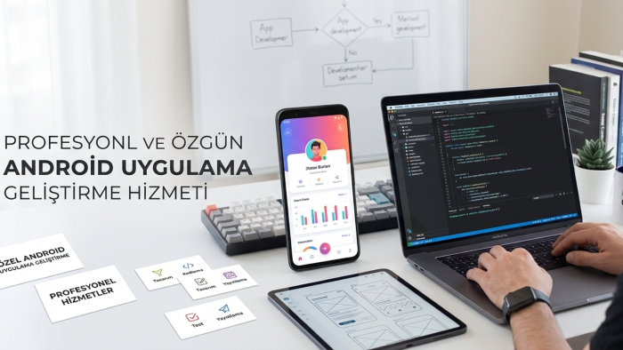 modern android uygulamalar geliştiririm