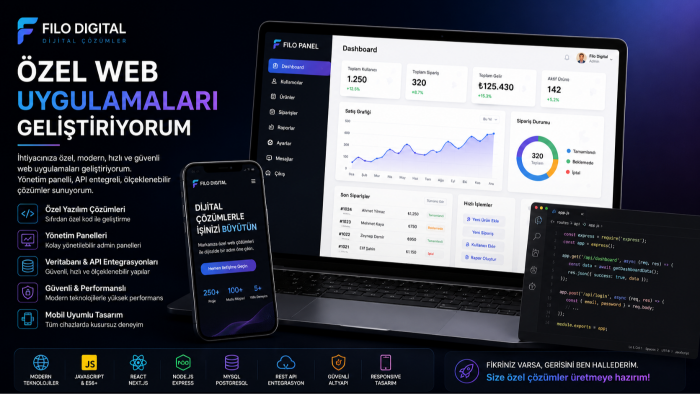 özel web uygulamaları yaparım