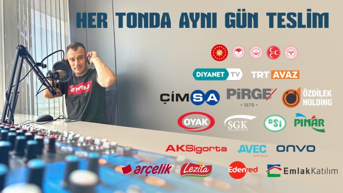 istediğiniz her tonda profesyonel seslendirme yaparım