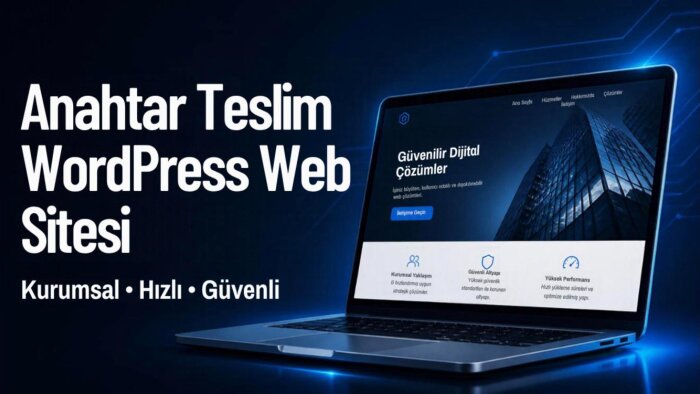 anahtar teslim kurumsal WordPress sitenizi kurabilirim