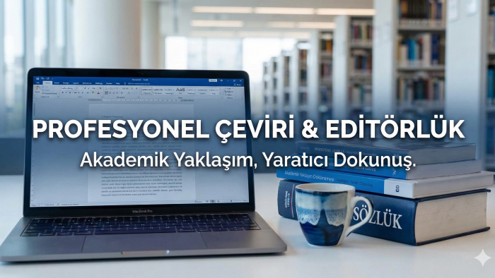 çeviri ve editörlük yaparım