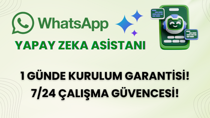 whatsapp yapay zeka asistanı kuruyorum