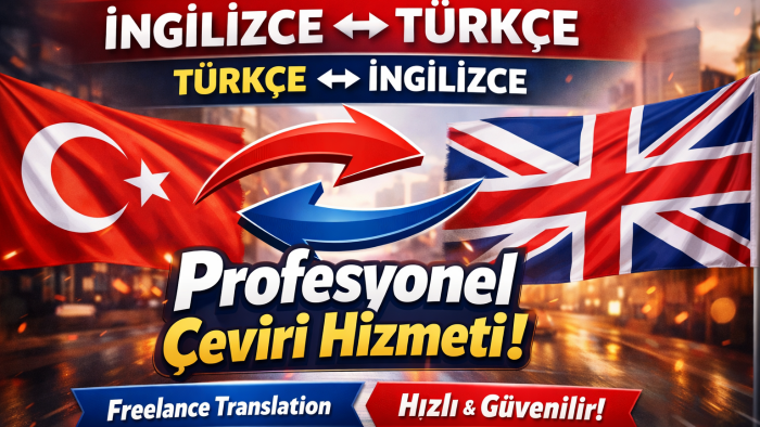 C2 seviye İngilizce-Türkçe çeviri yaparım