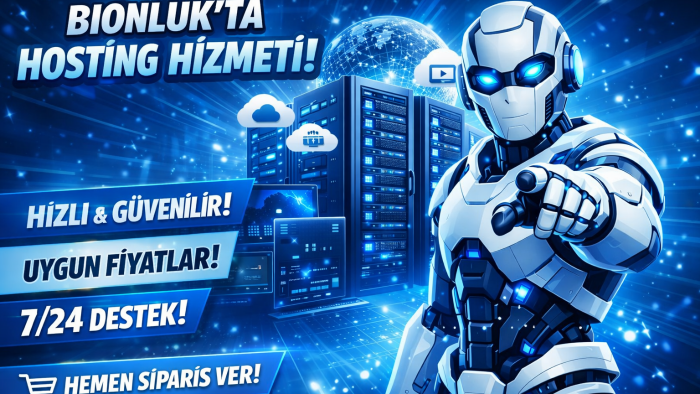 7/24 destekli kurumsal hosting sunuyorum