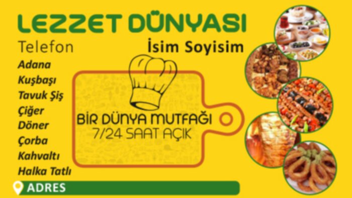 kartvizit yaparım