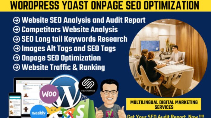 sizin wordpress siteleri  yoast seo yapabilirim