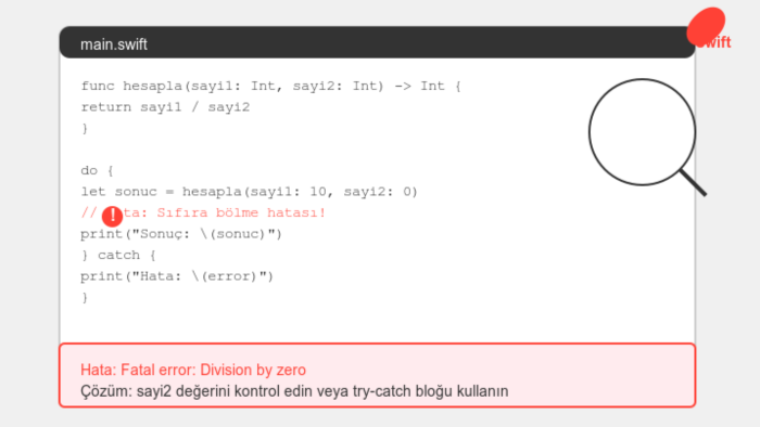 uygulamanızdaki sorunları profesyonelce ve anlatımlı çözerim