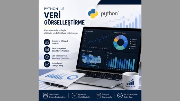 python ile veri analizi ve görselleştirme yapabilirim