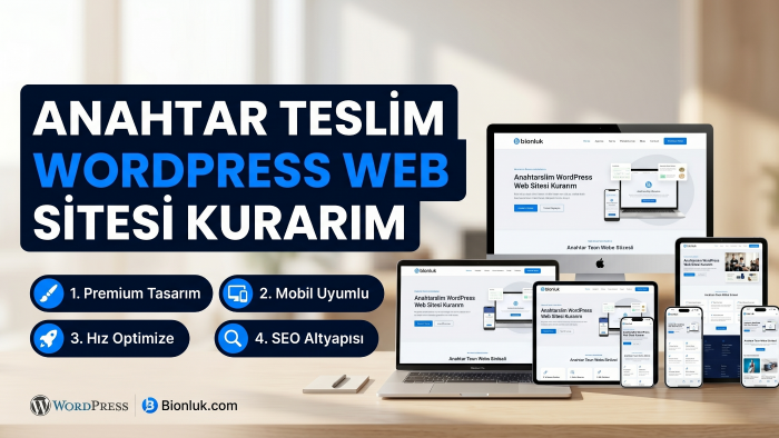 hızlı ve güvenli wordpress web sitenizi hazırlarım