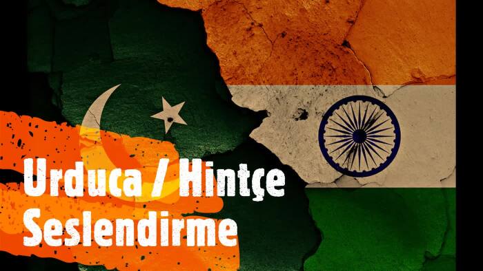 anadilde Urduca / Hintçe seslendirme hizmeti sunarım