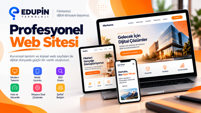 modern ve mobil uyumlu anahtar teslim web sitesi hazırlıyorum