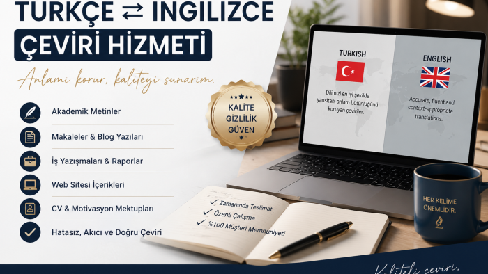  metinlerinizin anlamını koruyarak profesyonelce çeviririm