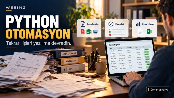 işinize özel python bot ve iş akışı otomasyonu yazarım