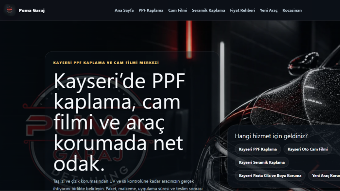 işletmeniz için profesyonel web sitesi geliştiririm