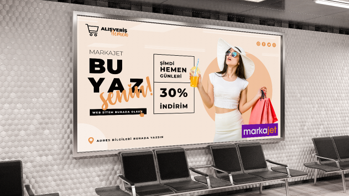 marka ve reklamı çok iyi vurgulayan tasarımlar hazırlıyorum