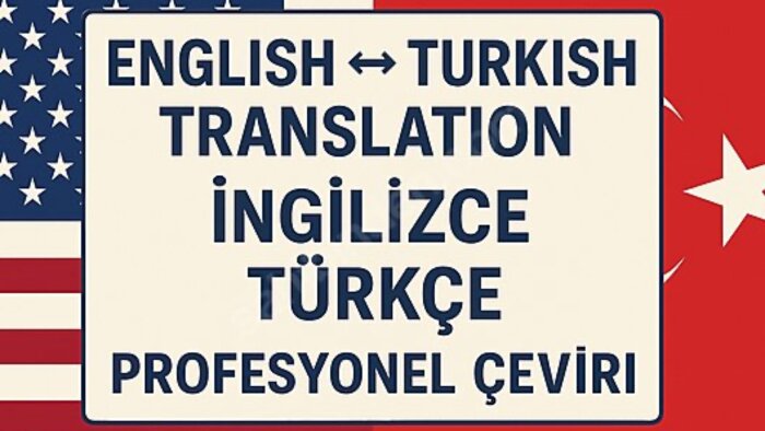 İngilizce Türkçe çeviri yaparım