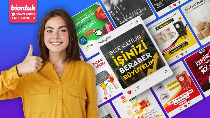sosyal medyanıza küresel ölçekte kaliteli tasarımlar yaparım