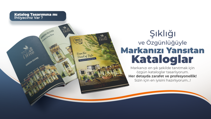 özgün ve şıklığıyla markanızı yansıtan kataloglar tasarlarım
