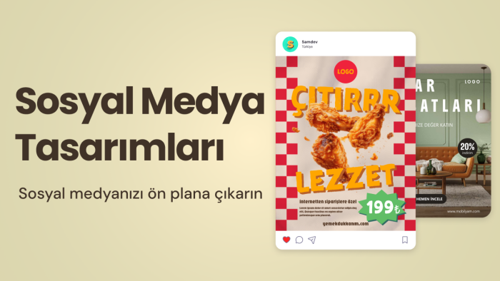 sosyal medya tasarımları yapabilirim