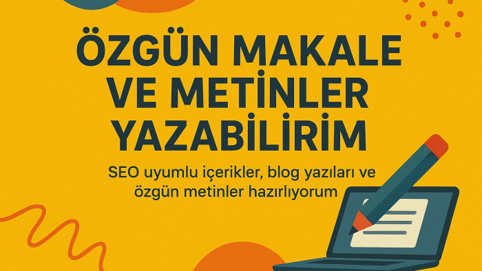 kitaplar ve filmler hakkında özgün incelemeler yazabilirim