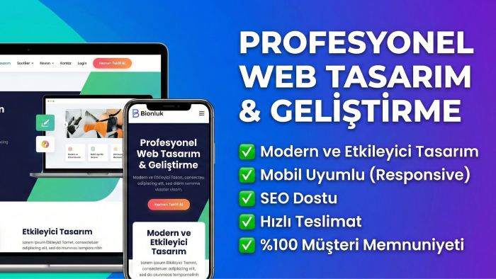 herkesin gözlerine hitap eden şık web siteleri tasarlarım