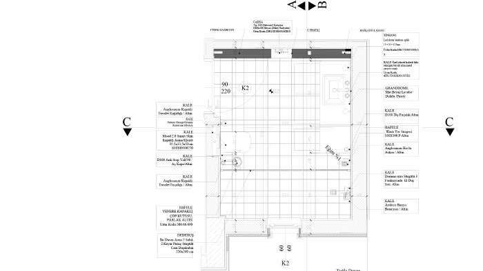 projelerinizin plan ve kesit teknik çizimini yapabilirim